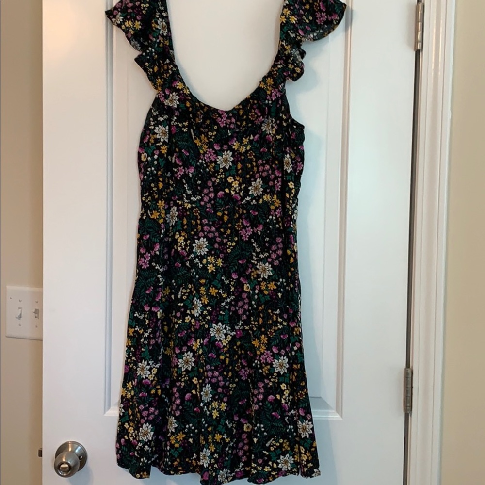 Black Floral Dress